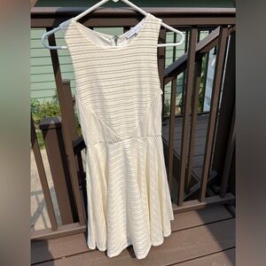 HYFVE women’s cream white Midi Dress Size Small